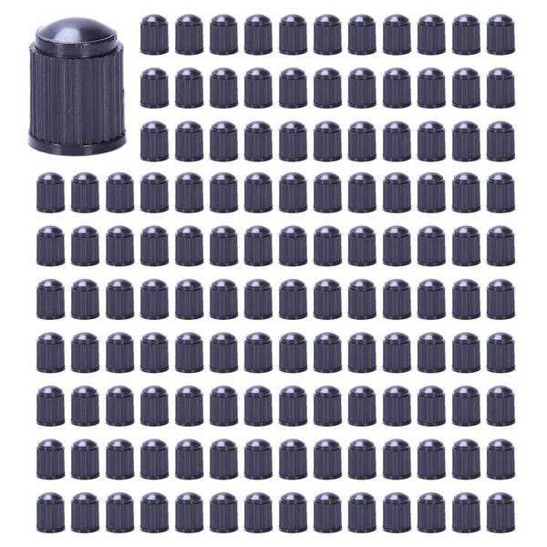 Black Plastic Replacement Valve Caps image