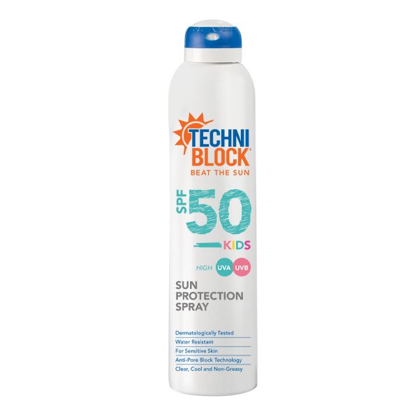 Techniblock Sunscreen Aerosol Spray Kids SPF50 300ml