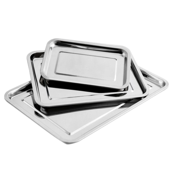 Stainless Steel Oven Baking Tray - 3 Piece