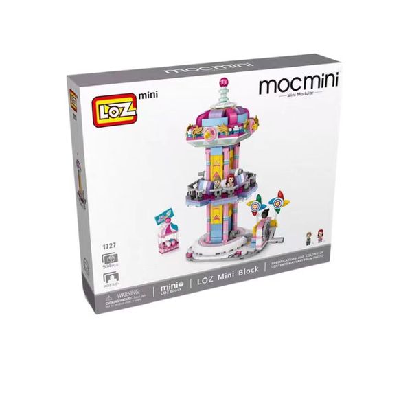 Loz Amusement Park Blocks - Jumping Machine