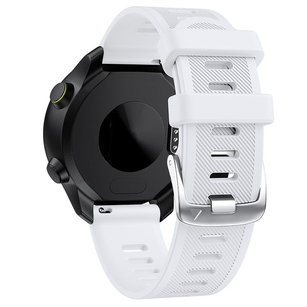 Silicone Band For Garmin Forerunner 55-White