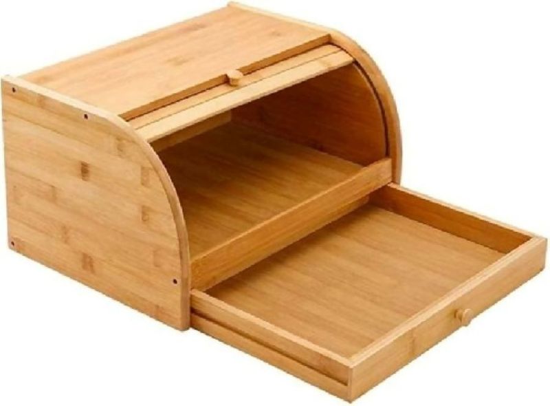 Bread Box Double Drawer Bin