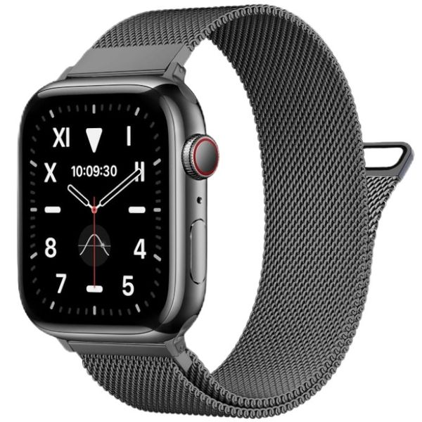 Water Resistant Sleek Health and Fitness Tracking Smart Watch - Dark Grey