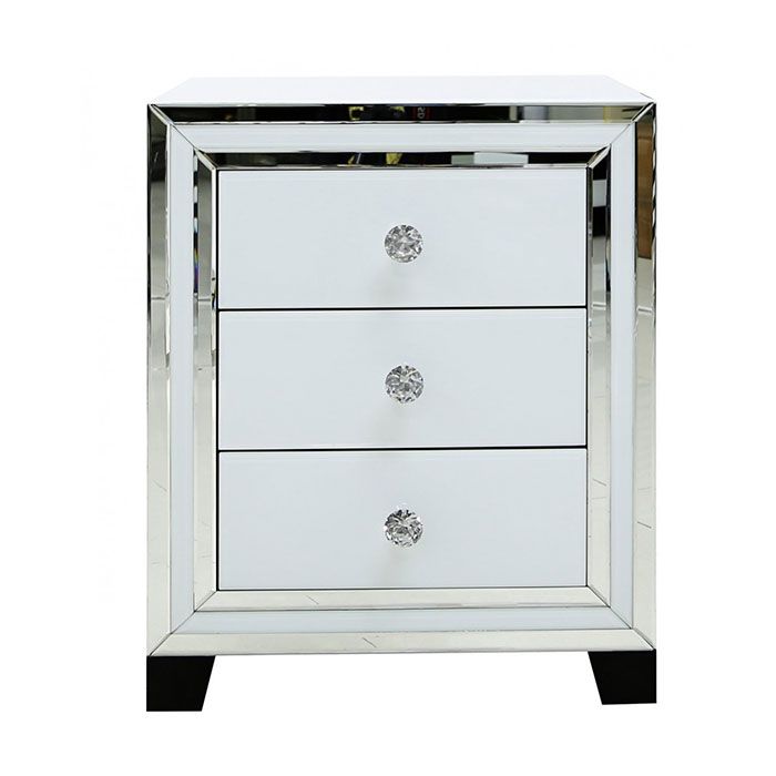 Blanca Mirror 3 Drawer Pedestal Buy Online in South Africa