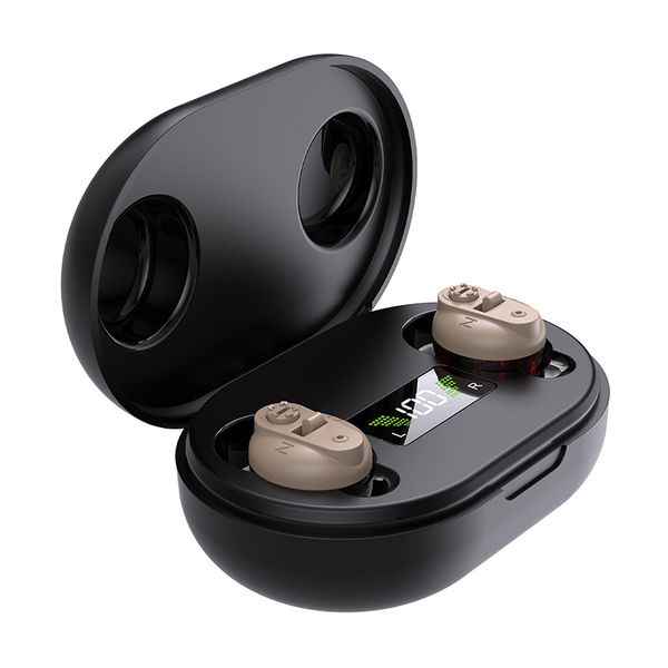 Rechargeable Sound Amplifier For Seniors That Suppresses Feedback