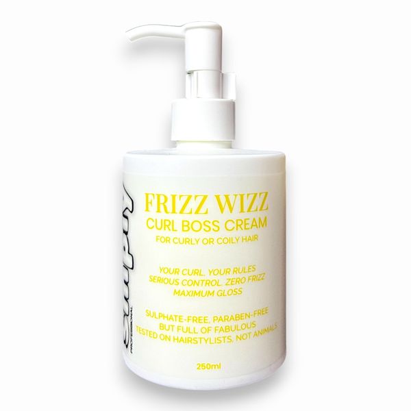 Smply Frizz Wizz Curl Boss Cream 250ml - Curl Defining Anti-Frizz Styling