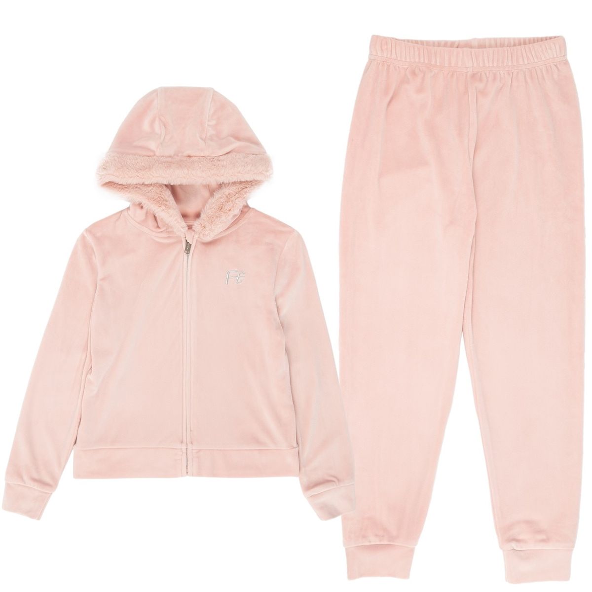 Kids Firetrap Velour Tracksuit Junior Girls - Pink (Parallel Import ...