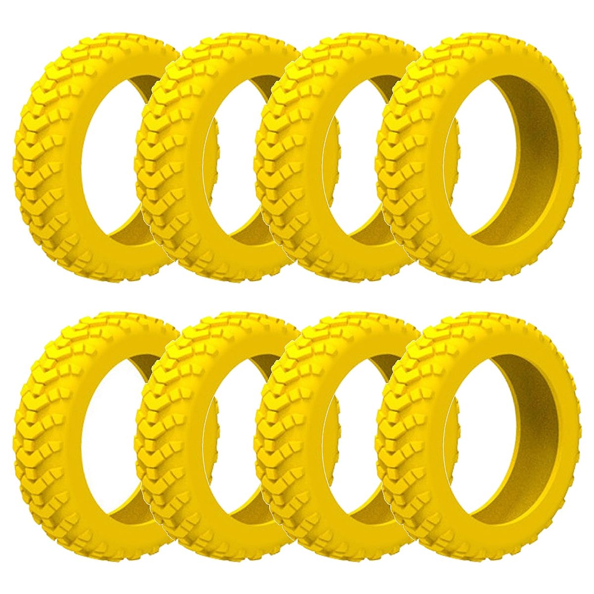 Off Road Luggage Wheel Gloves Protector - Yellow