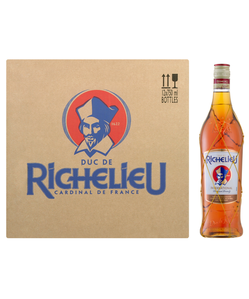 Richelieu - International Brandy - 12 x 750ml