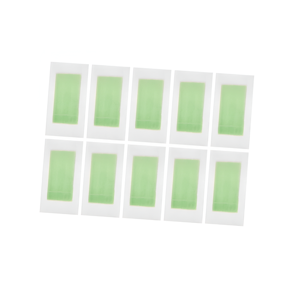10 Pieces And 5 Double-Sided Disposable Waxing Strips for Body Hair Removal