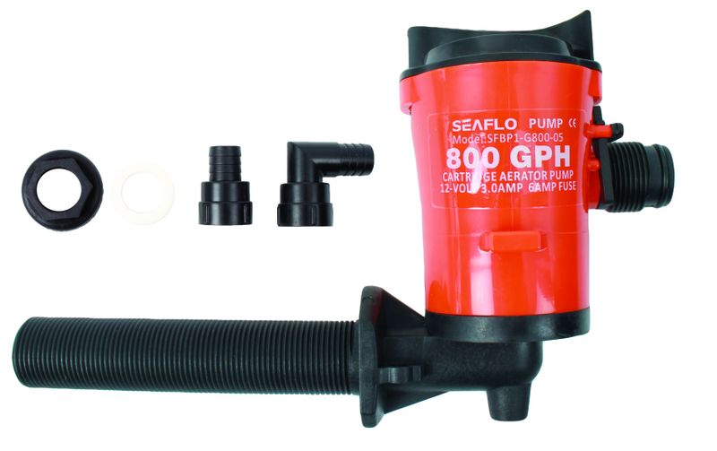 Seaflo 12 Volt Livewell Pump for Boats - 3028 LPH (3.5 Amp)