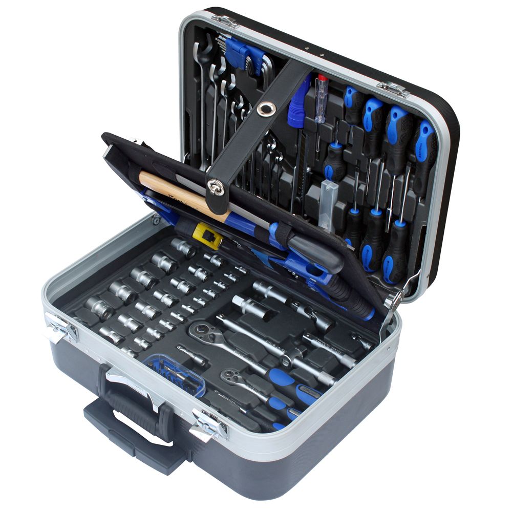 132 Piece Tool Set in ABS Trolley Case (3132)