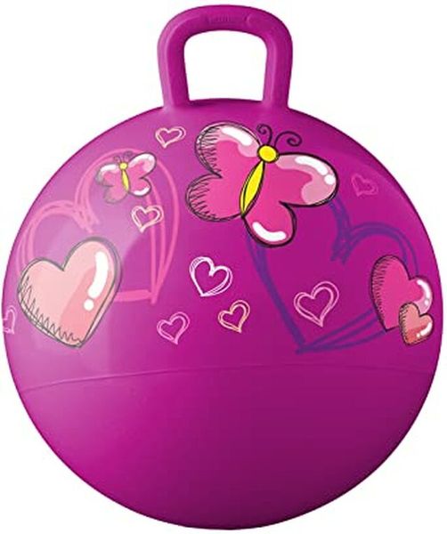 Grip Handle Hopper Ball - Purple
