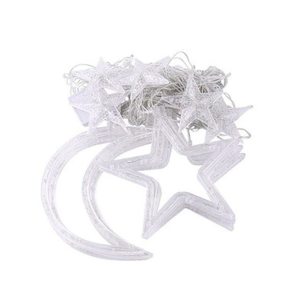 Moon And Star Christmas String Light