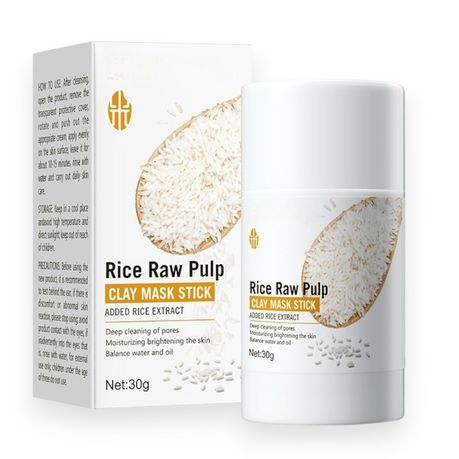 PoreCleanse Beauty Skin Deep Cleansing & Blackhead Care Rice Mud Face Mask Image