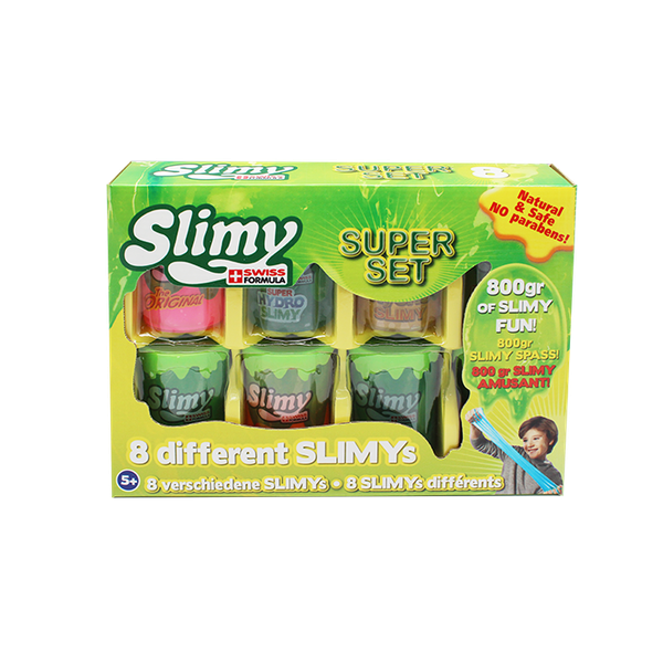 Slimy Original Super Set 8 Cups Assorted Slimy