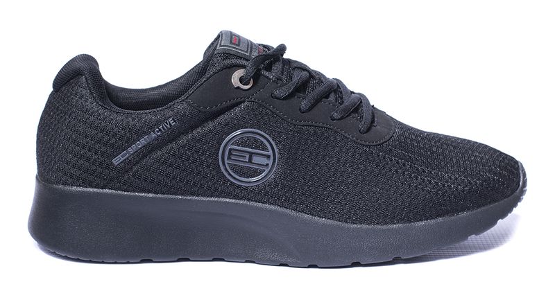 Enrico Coveri - High Step Men's Sneakers - Total Black