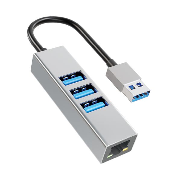 VIZIA 3 Ports USB 3.0 HUB USB to Rj45 Gigabit Ethernet Adapter
