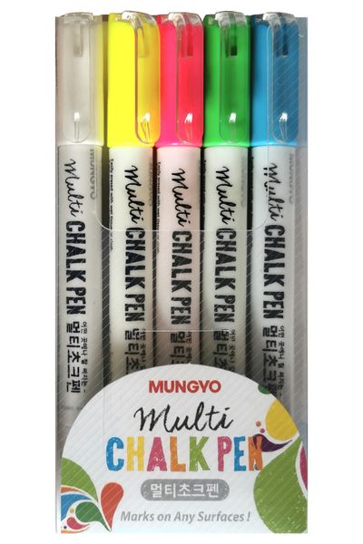 Mungyo Chalk Pen Set of 5