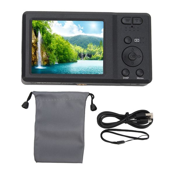 56MP 4K Compact Camera (Black)