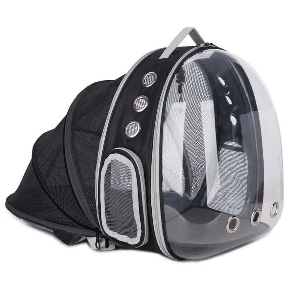 Expandable Space Capsule Pet Carrier, Travel Soft Kennel Backpack