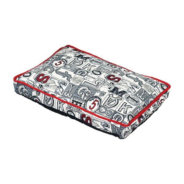 Delux Square Mattress Medium ( Assorted Colours )