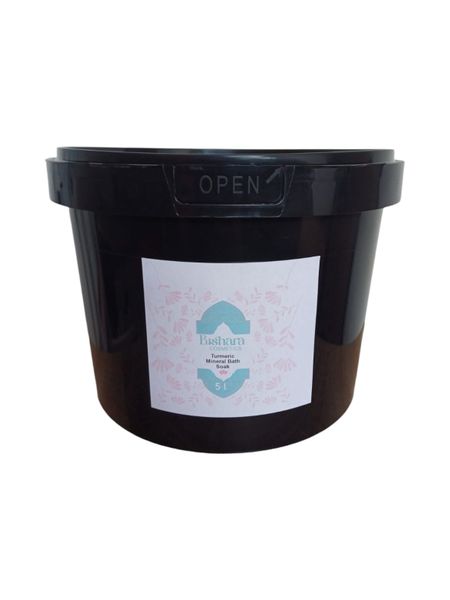 5L Bishara Cosmetics Turmeric Mineral Bath Soak