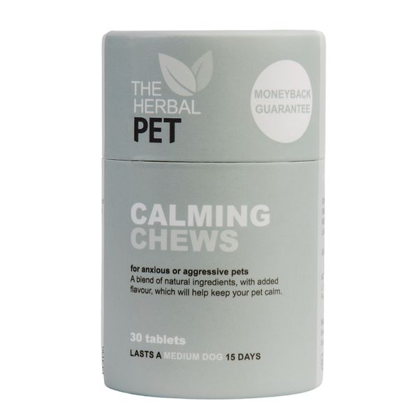 Calming Chews (30) - A Natural Supplement for Nervous or Aaggressive Pets