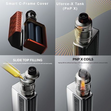 Voopoo Drag 5 MOD with Uforce X Tank included Golisi G25 Batteries | Shop  Today. Get it Tomorrow! | takealot.com