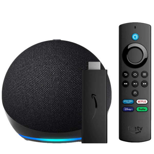 Amazon Echo 5th Gen + Fire TV Stick Lite 2nd Gen Bundle (Parallel Import)