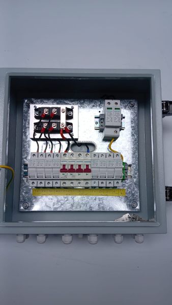 Iron Shell PV Combiner Box - 4 String