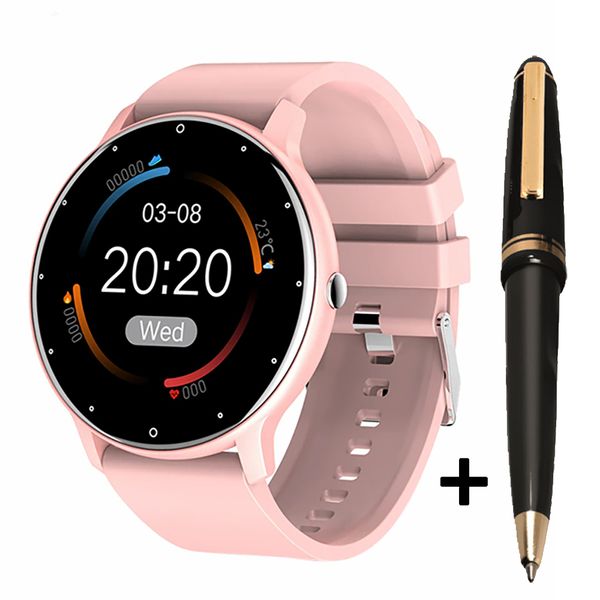 Pink LIGE V3.0 Fitness Smart Watch For Ladies