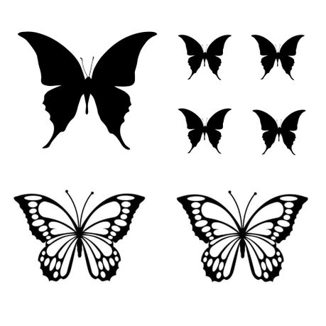 Vinyl Butterfly Stickers | Waterproof Butterfly Stickers | Outdoor  Butterfly Stickers | Vintage Butterfly Decals | Insect Stickers