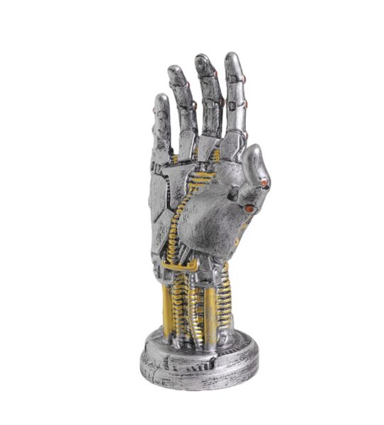 Cyberpunk Silvery Mechanical Hand - Gaming Headset Holder/Controller Stand