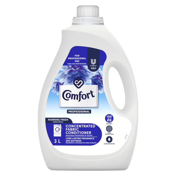 Comfort Professional Morning Fresh Concentrated Laundry Fabric Softener 3L