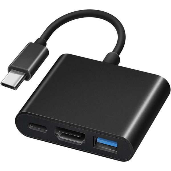 USB C to HDMI Adapter, USB-C Digital AV Multiport Adapter Converter 4K HDMI