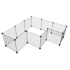 Pet Foldable Pet Playpen Iron Fence Puppy Kennel House | Shop Today ...