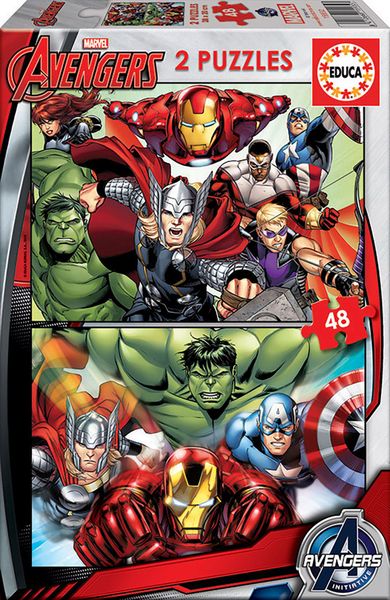 Educa Avengers Puzzle - 2x48 Piece