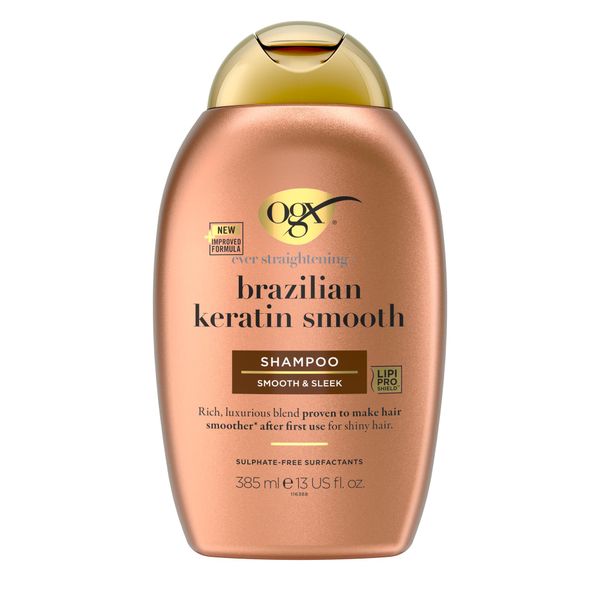 OGX Ever-Straightening Brazilian Keratin Smoothing Shampoo 385ml