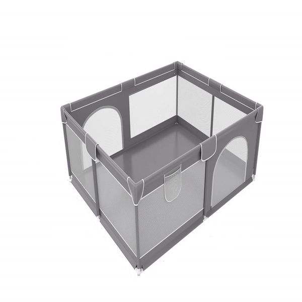 Baby Extra Large Portable Playard - Grey