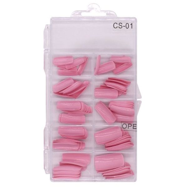 Baby Pink Nail Tips - 100 Pieces