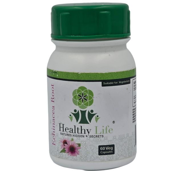 Healthy Life Echinacea Root Capsules 500mg - 60 x 2