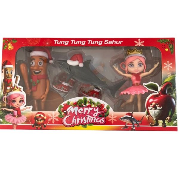 3-Pack Italian Brain Rot Figurines