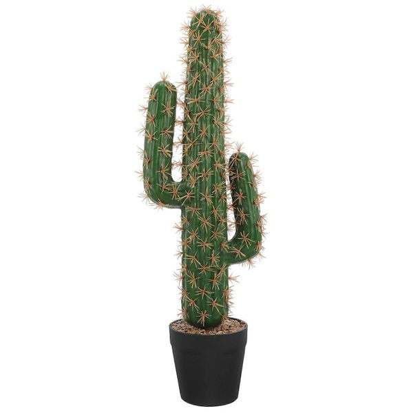 Artificial Saguaro Cactus Faux Plants Simulation Cactus in Pot Fake Plant