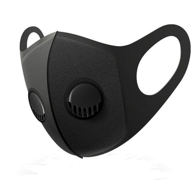 Face Mask - Reusable Sponge with 2 Breathing Valves