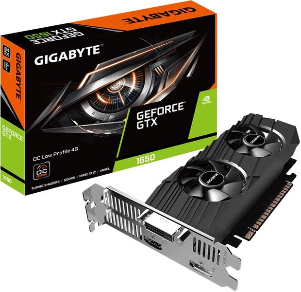 Gigabyte Nvidia GeForce GTX 1650 OC Low Profile 4G