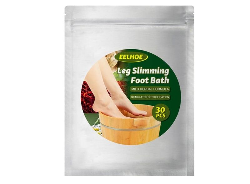 Foot Soaker Foot Powder, Chinese Medicinal Herbs Mugfoot Herb Bath Soak Bag