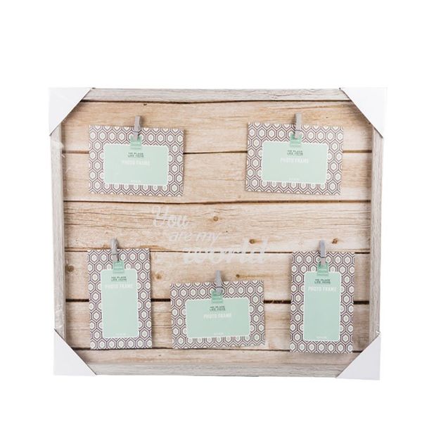 No Place Like Home - Picture Frame - Home Decor - Wash Line - 40cm x 50cm