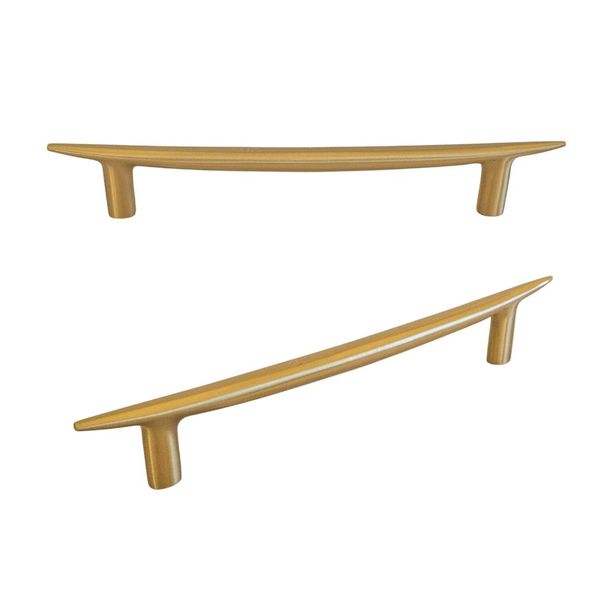 Claw Shape T-Bar Brass Door Handle Fitting - Set of 2