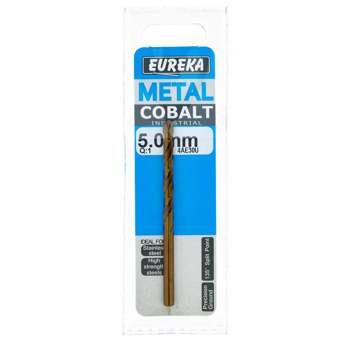 EUREKA DRILL BITS Cobalt 5mm Q1 for Metal 4AE30U Buy Online in South